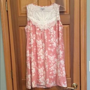 White Birch Summer Fun sleeveless dress Size Medium